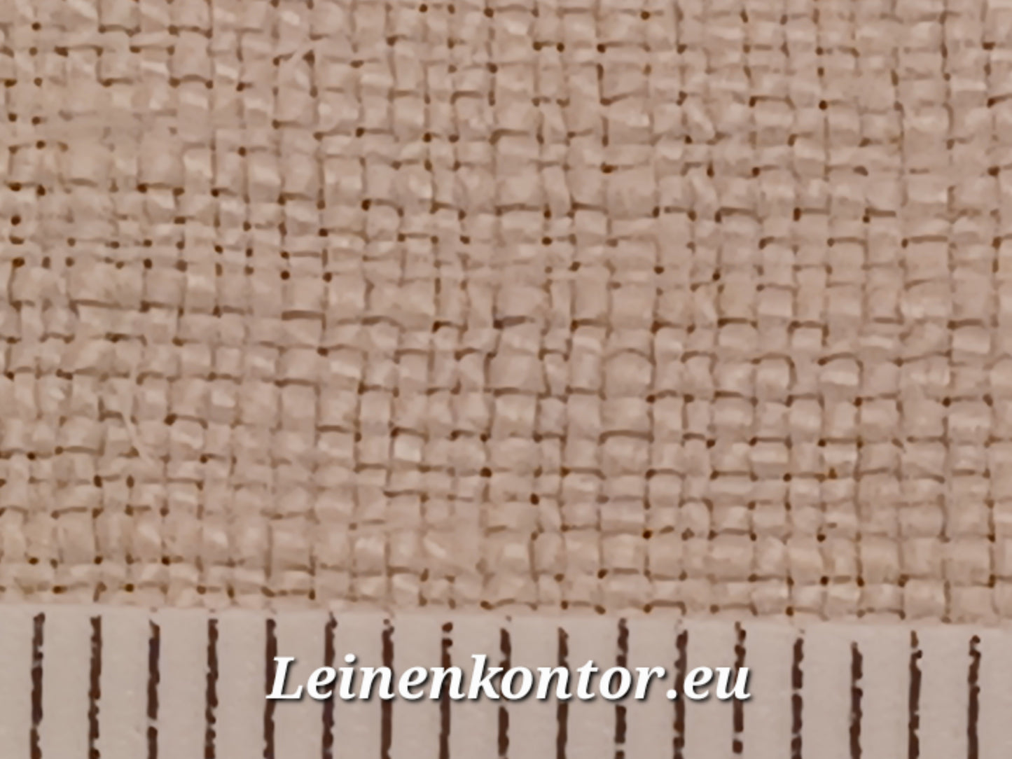 Leinenballen mit Millimeterskala 15 Fäden auf ein cm.