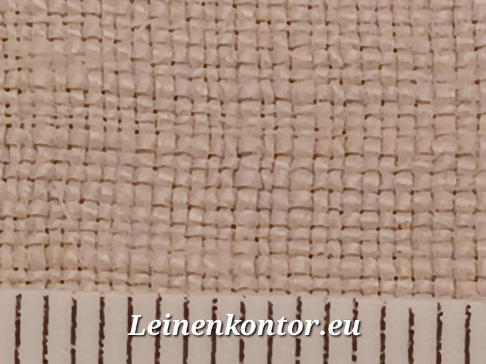 Leinenballen mit Millimeterskala 15 Fäden auf ein cm.