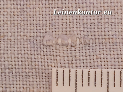Leinenballen mit Millimeterskala 18 Fäden auf ein cm.