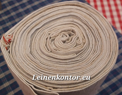 Leinenballen Ansicht gerollte Außenseite
