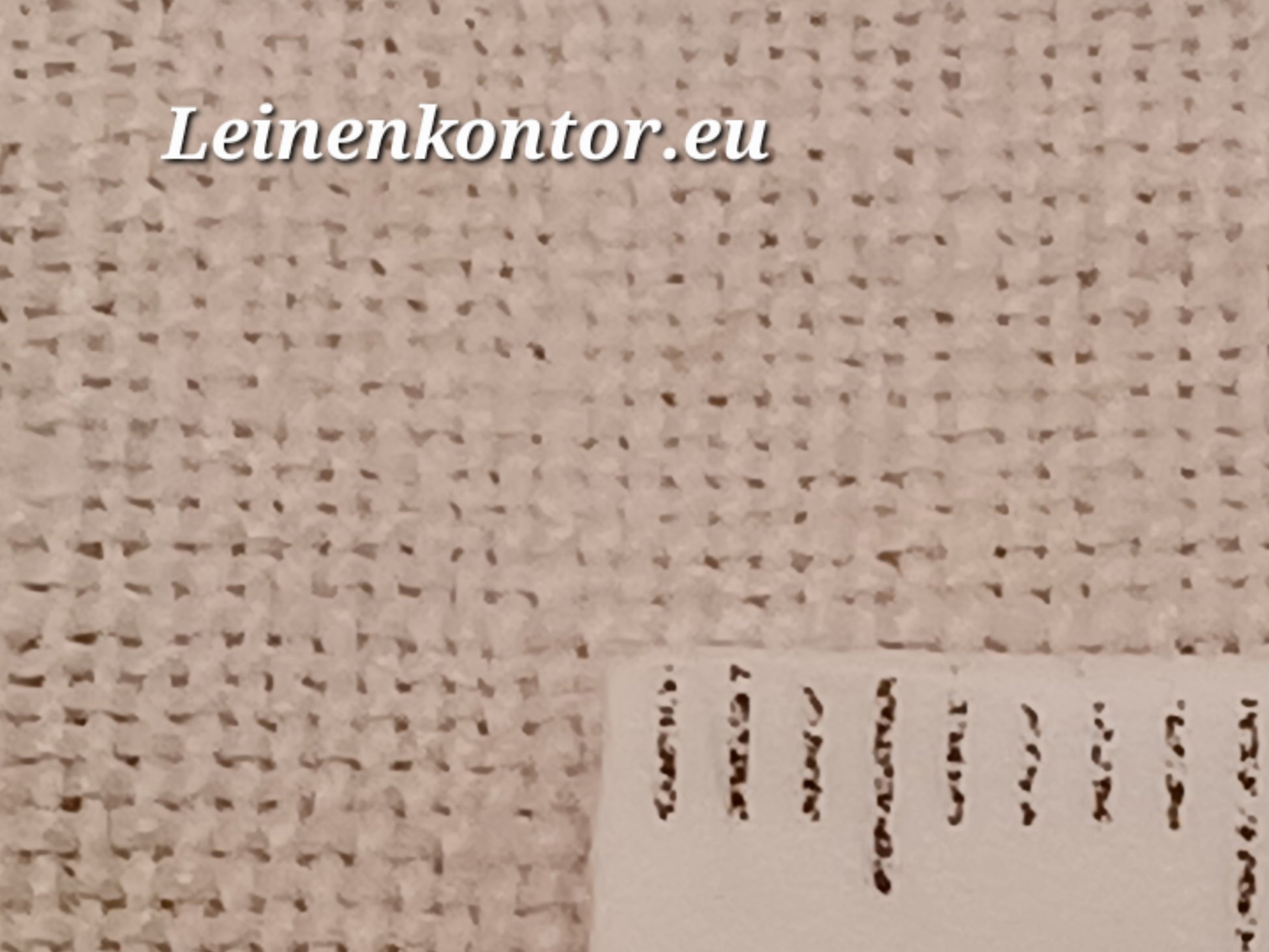 Leinenballen mit Millimeterskala 