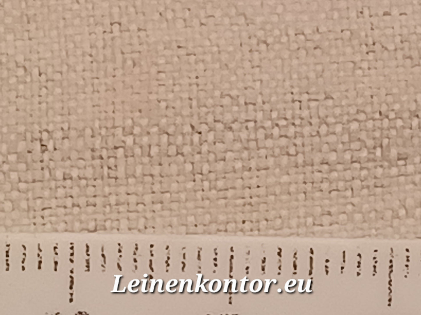 Leinenballen mit Millimeterskala 20 Fäden auf ein cm.