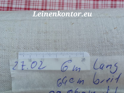 Leinenballen mit Millimeterskala 16 Fäden auf ein cm.