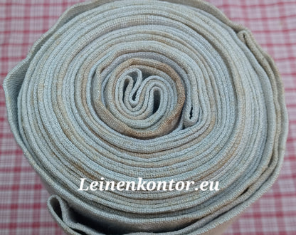 Leinenballen Ansicht gerollte Außenseite