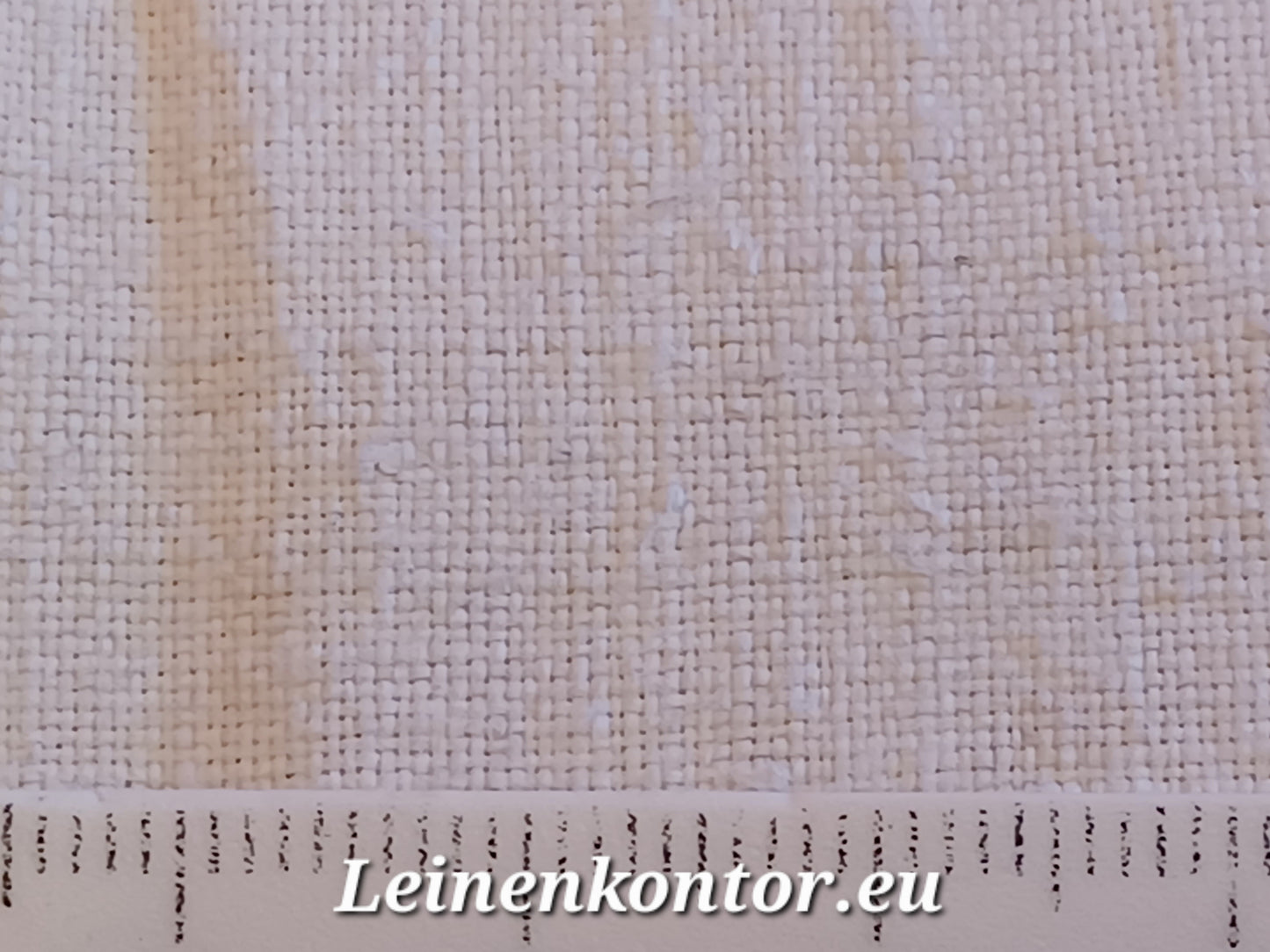 Leinenballen mit Millimeterskala 20 Fäden auf ein cm.