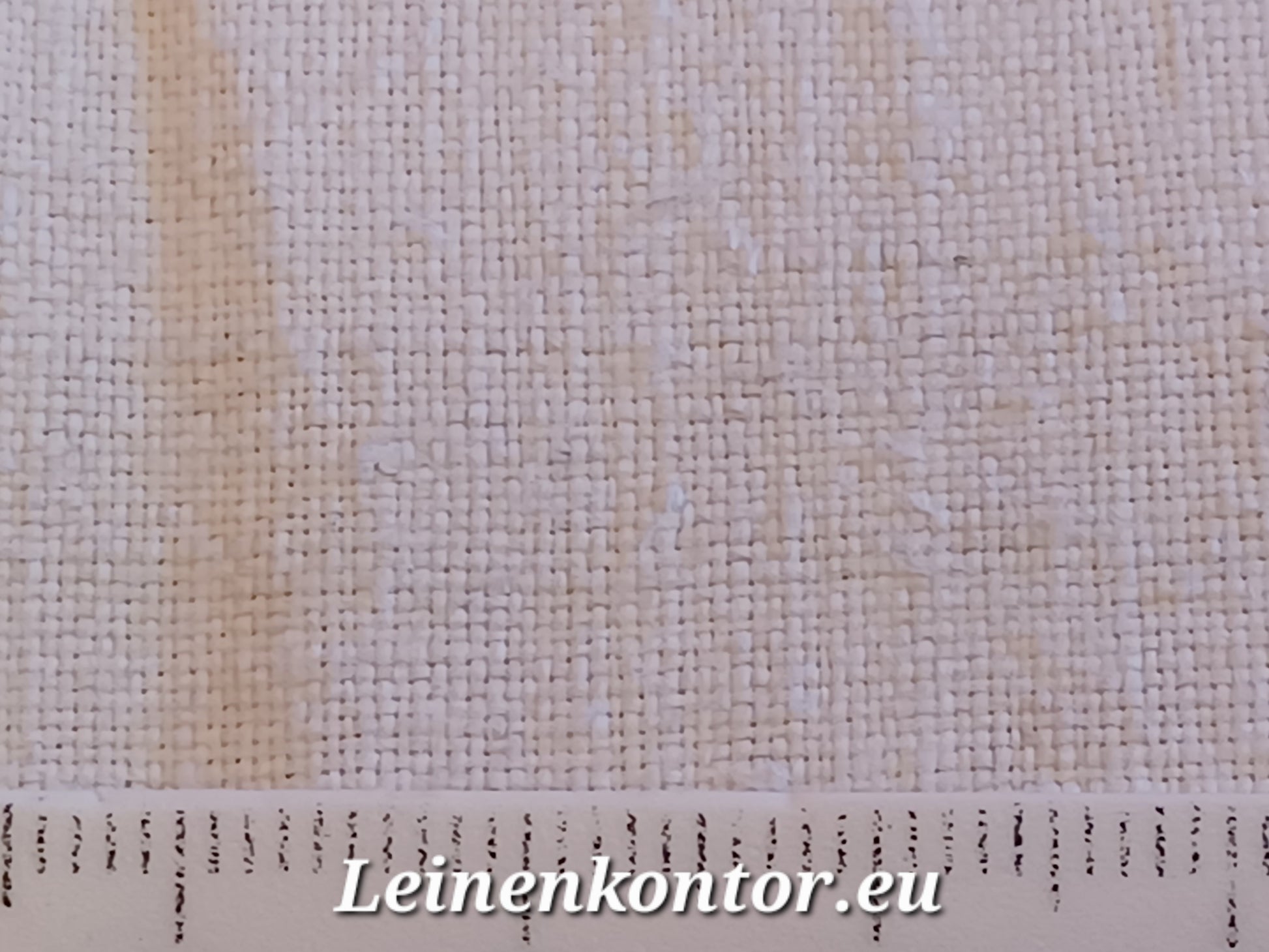 Leinenballen mit Millimeterskala 20 Fäden auf ein cm.