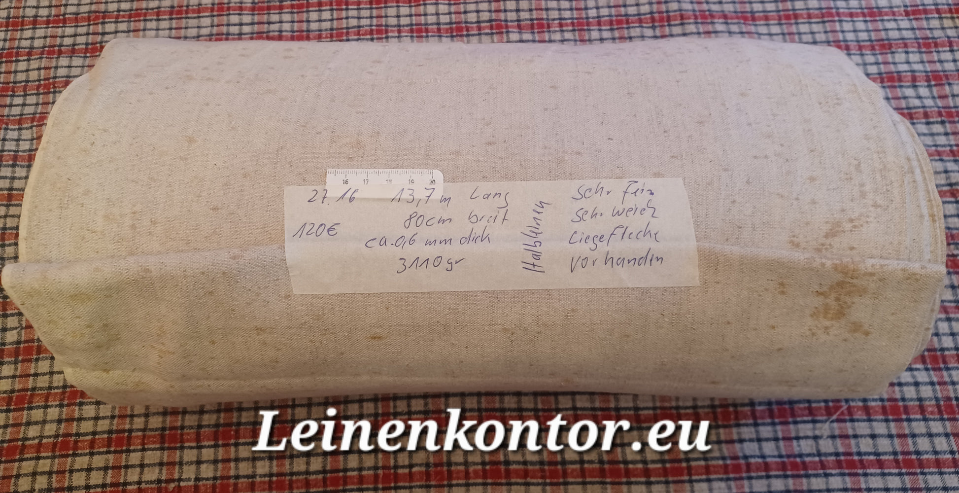 Leinenballen Vollansicht