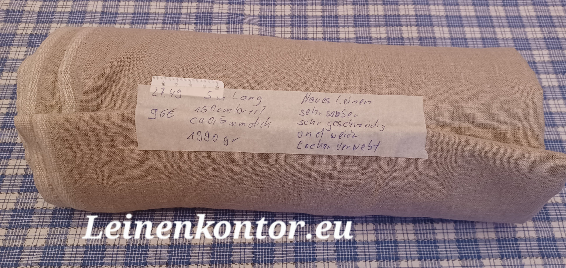 Leinenballen Vollansicht