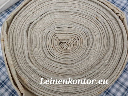 Leinenballen Ansicht gerollte Außenseite