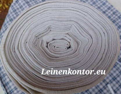 Leinenballen Ansicht gerollte Außenseite