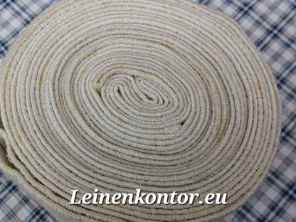 Leinenballen Ansicht gerollte Außenseite
