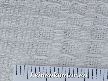 Leinenballen mit Millimeterskala gemusterte Struktur