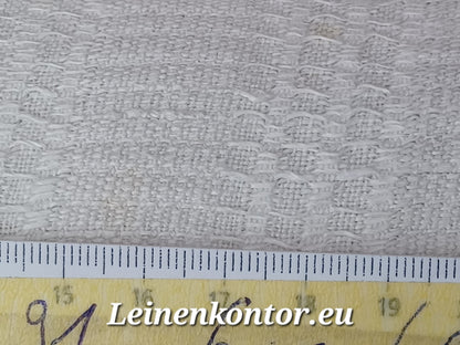 Leinenballen mit Millimeterskala gemusterte Struktur