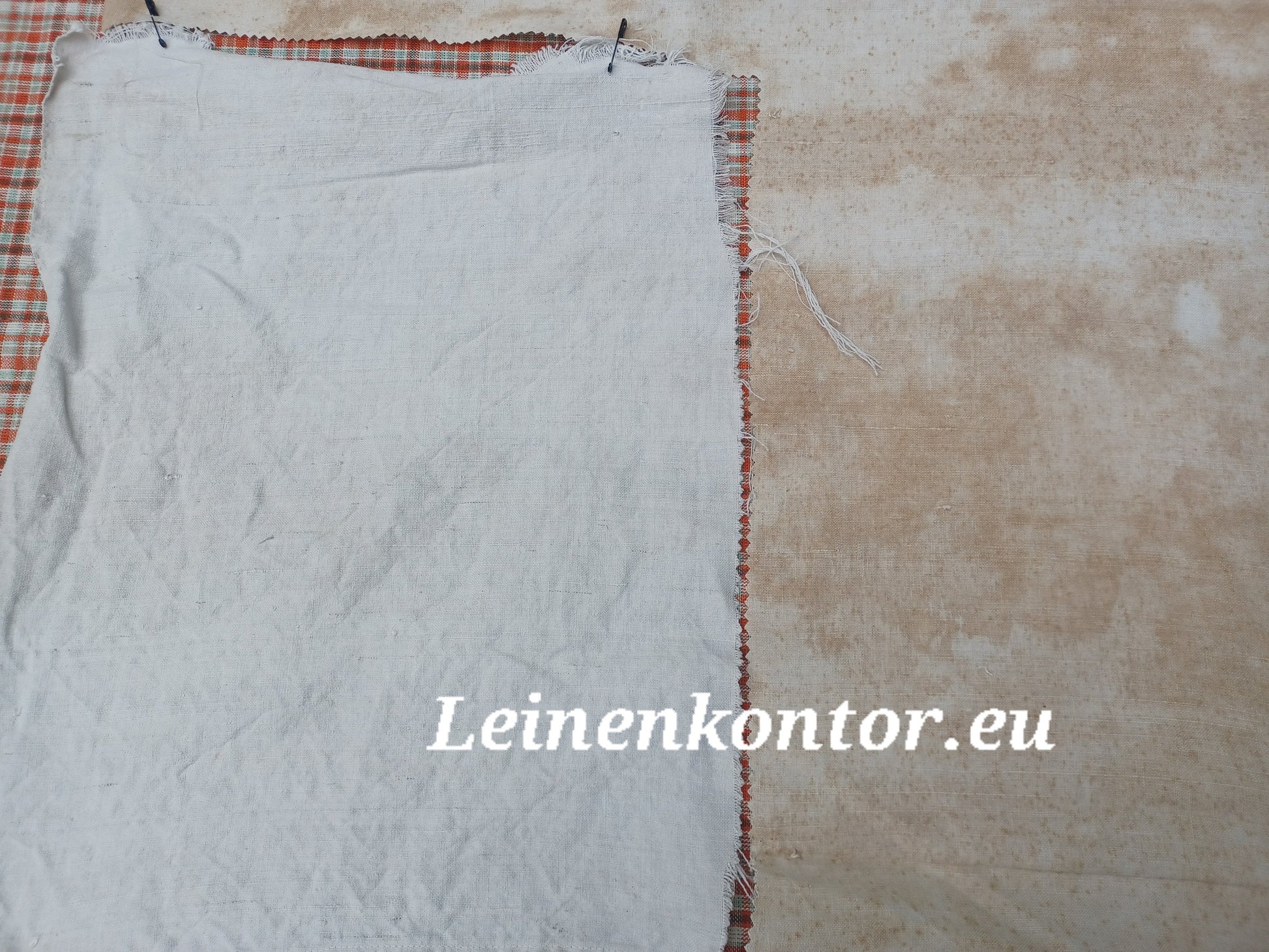 Altes Leinen Sonnengebleicht