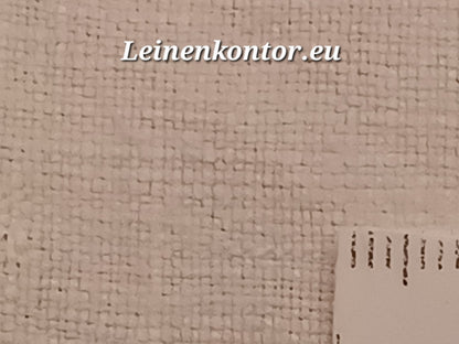 Vergrößerung eines Leinenballen mit Millimeterskala Textur fein