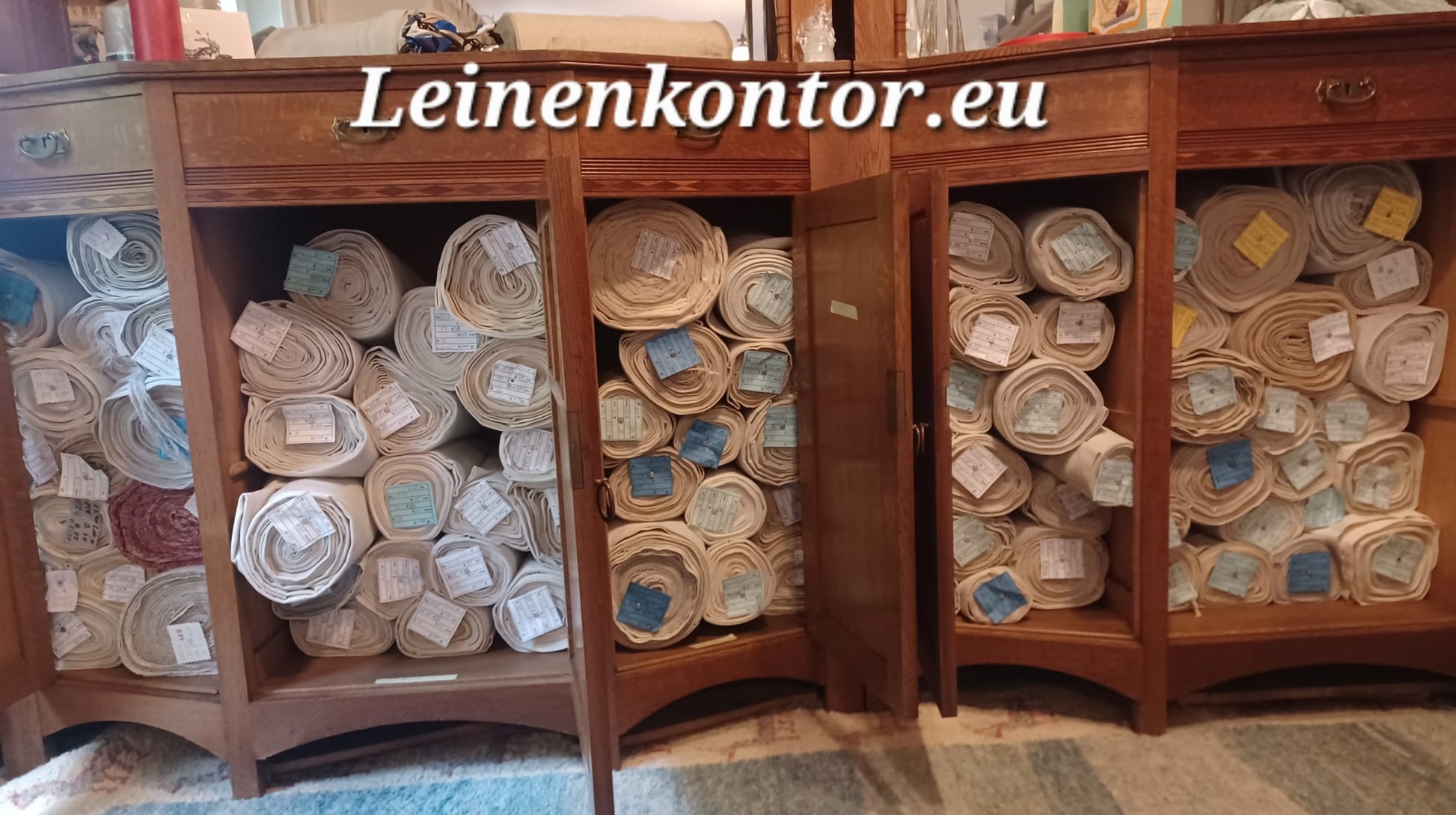 Leinenkonvolut Bauernleinen