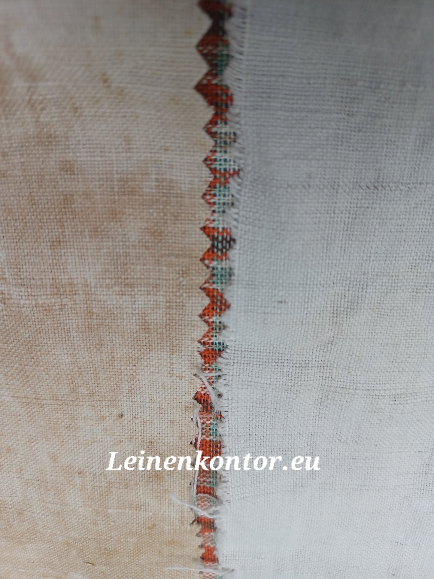 Altes Leinenmuster Sonnengebleicht