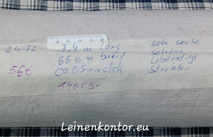 Leinenballen mit Etikett