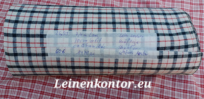 26.99 (7,4m x 0,70m x 0,5mm, 1470gr) Leinen Landhaus Leinenstoff Leinenballen (Kopie)