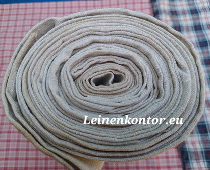 26.92 (6,4m x 0,66m x 0,5mm, 1400gr) Leinen Landhaus Leinenstoff Leinenballen