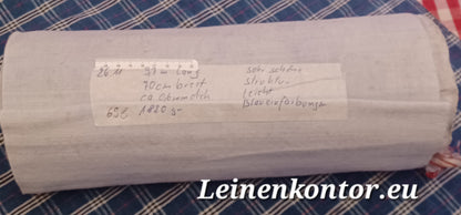 26.11 (9,7m x 0,70cm x 0,6mm, 1820gr) Bauernleinen Leinen Landhaus Leinenstoff Leinenballen