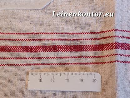 G1.21 (107cm x 50cm) Geschirrhandtuch Altes Bauerleinen Landhaus Leinenstoff Leinenhandtücher