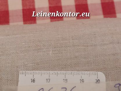 26.36 (9,2m x 0,37m x 0,55mm, 920gr) Leinen Landhaus Leinenstoff Leinenballen