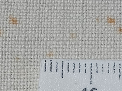 Leinenballen Textur mit Millimeterskala