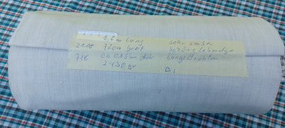 Leinenballen in Vollansicht mit Etikett