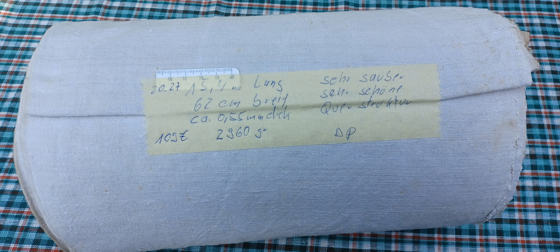Leinenballen Vollansicht