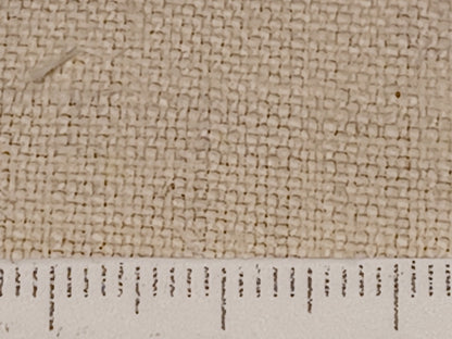 Leinenballen mit Millimeterskala 17 Fäden auf ein cm.