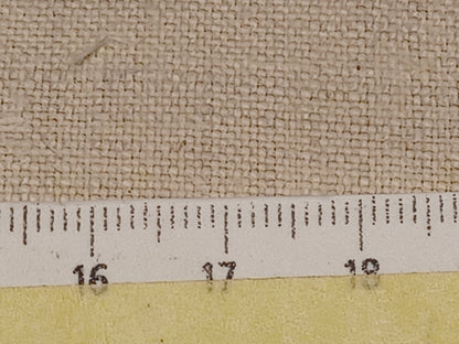 Leinenballen mit Millimeterskala 17 Fäden auf ein cm.