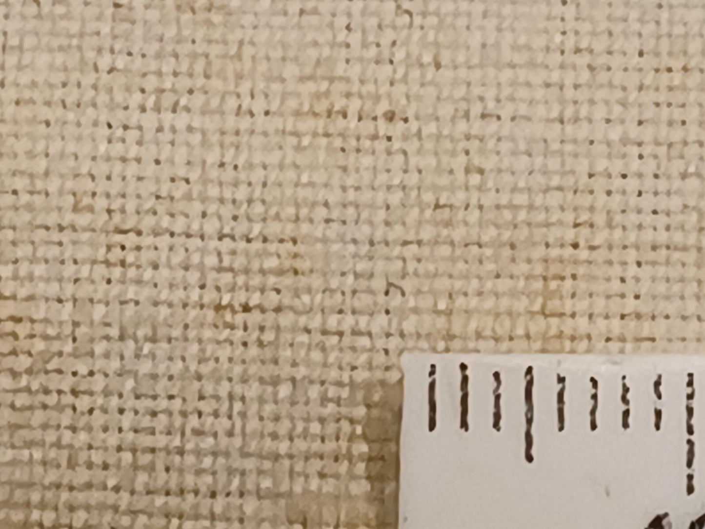 Leinenballen mit Millimeterskala 