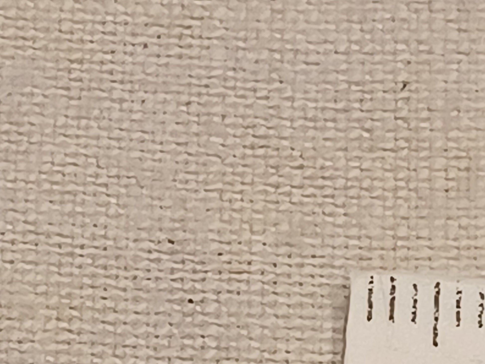 Leinenballen mit Millimeterskala 
