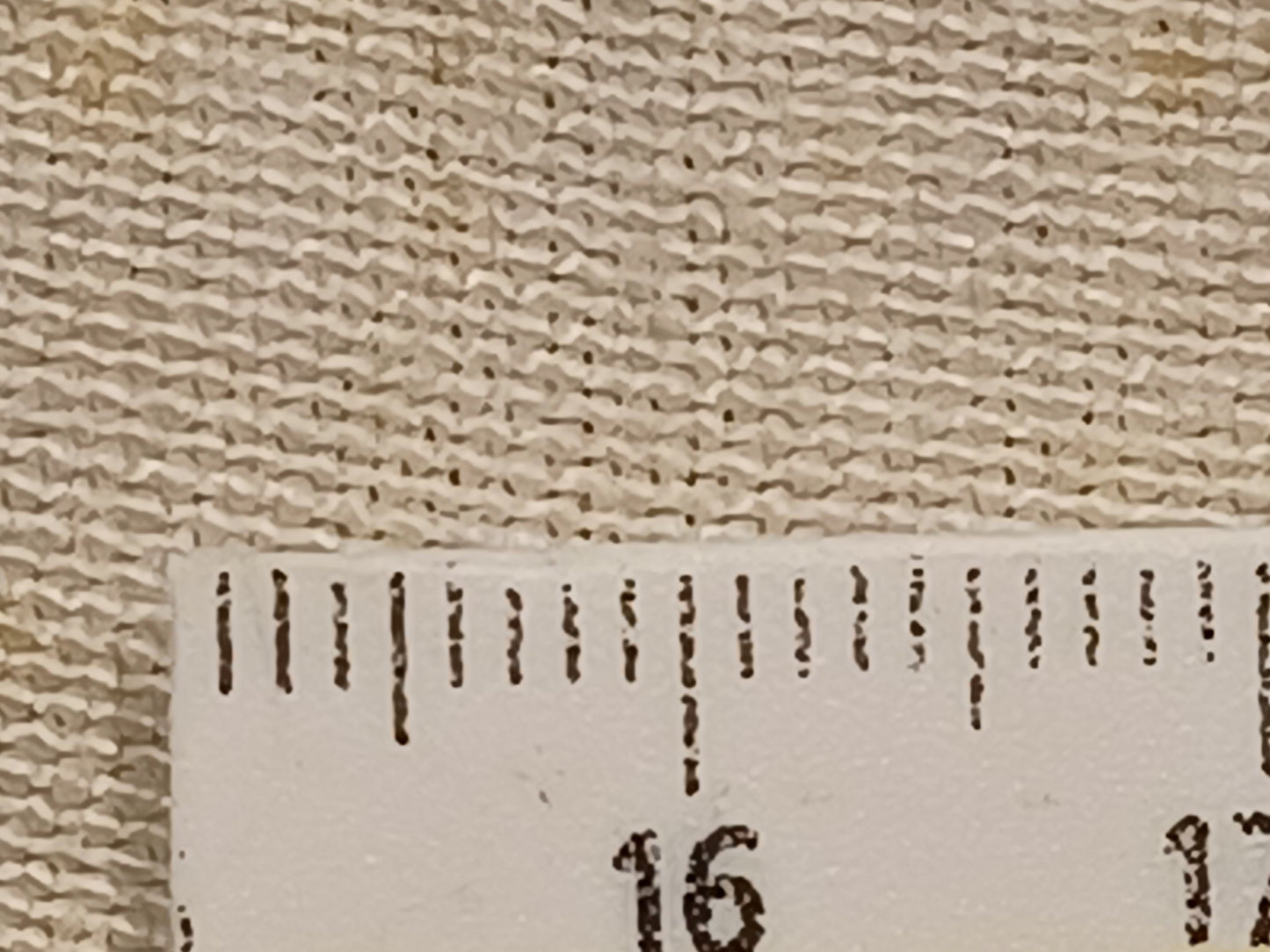 Leinenballen mit Millimeterscala 