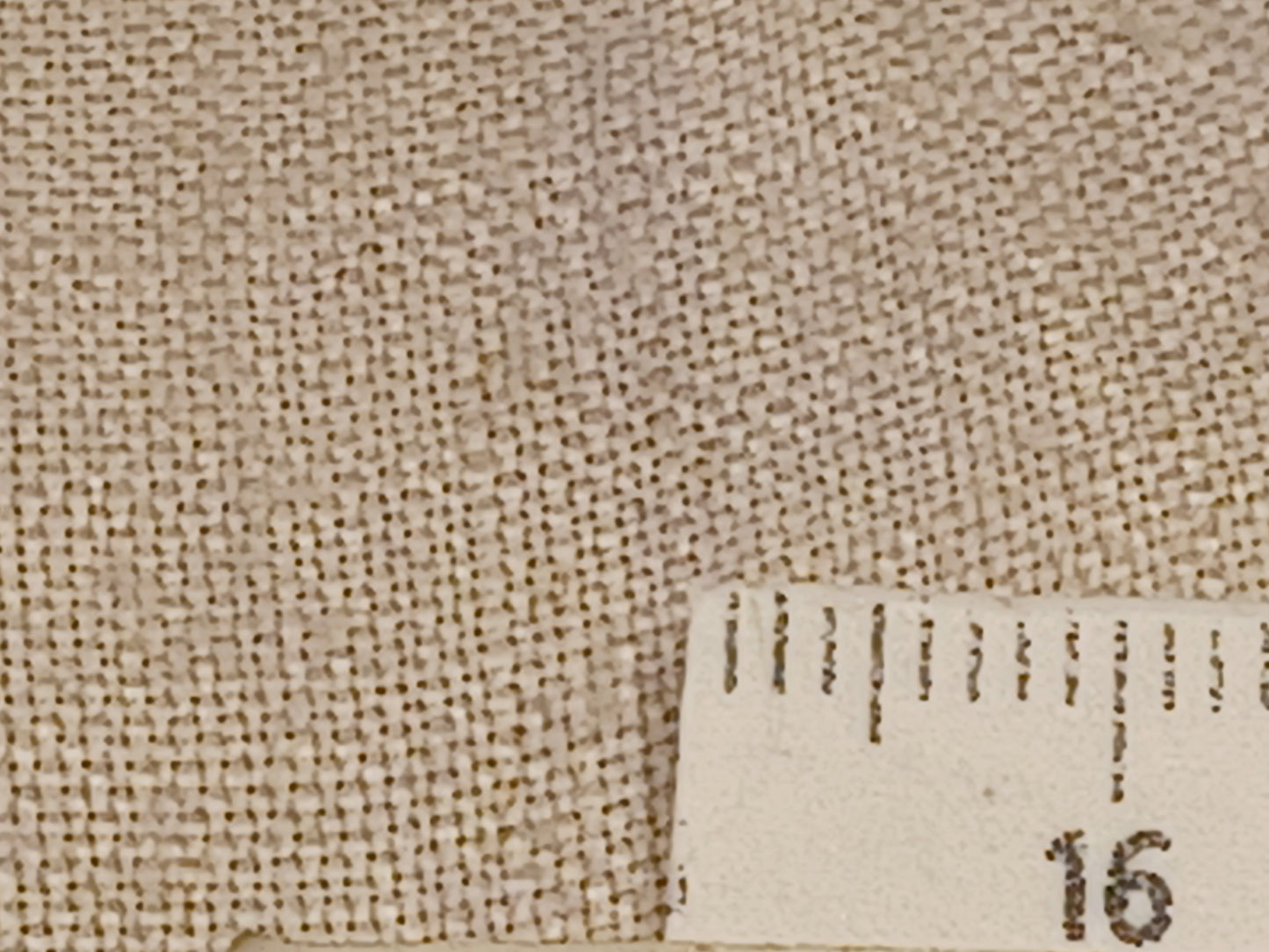 Leinenballen mit Millimeterskala 