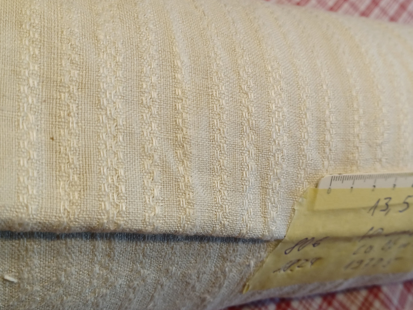Leinenballen, Handtuchleinen mit Muster