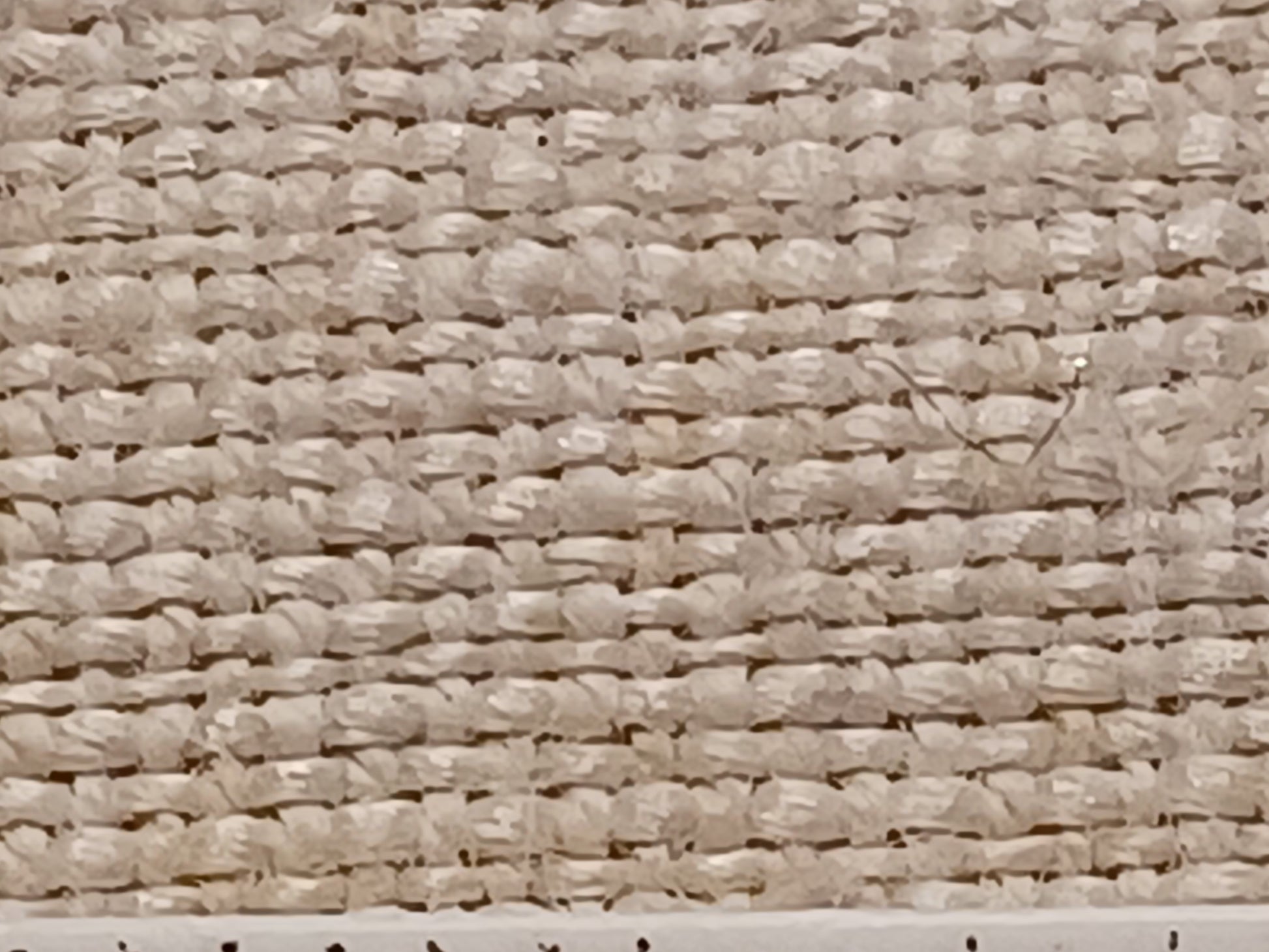 Leinenballen mit Millimeterskala 