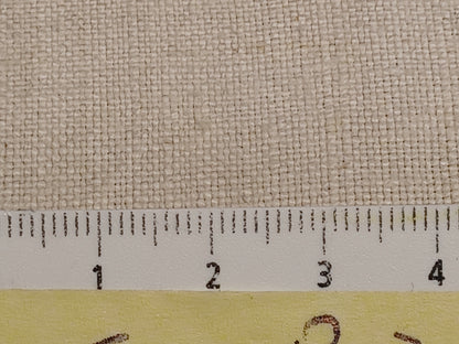 Leinenballen mit Millimeterskala 16 Fäden auf ein cm.