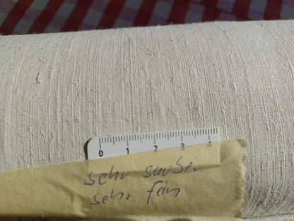 Leinenballen mit Millimeterskala 21 Fäden auf ein cm.