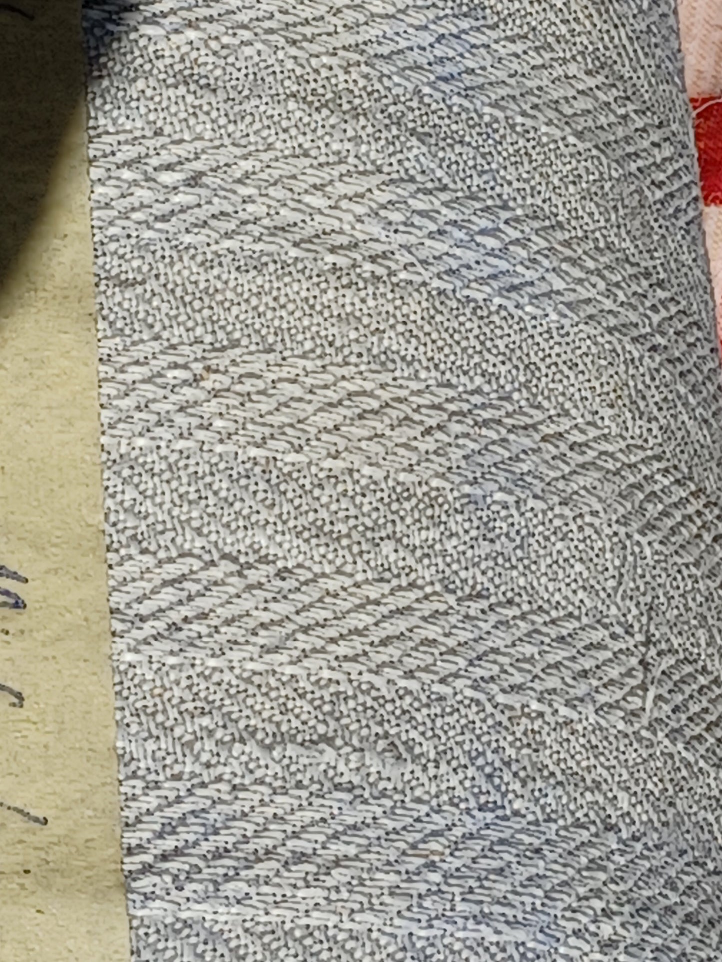 Leinenballen Handtuchleinen mit Muster