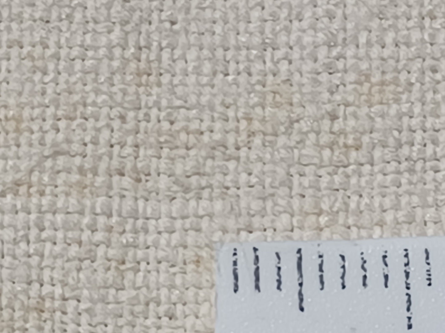 Leinenballen mit Millimeterskala 