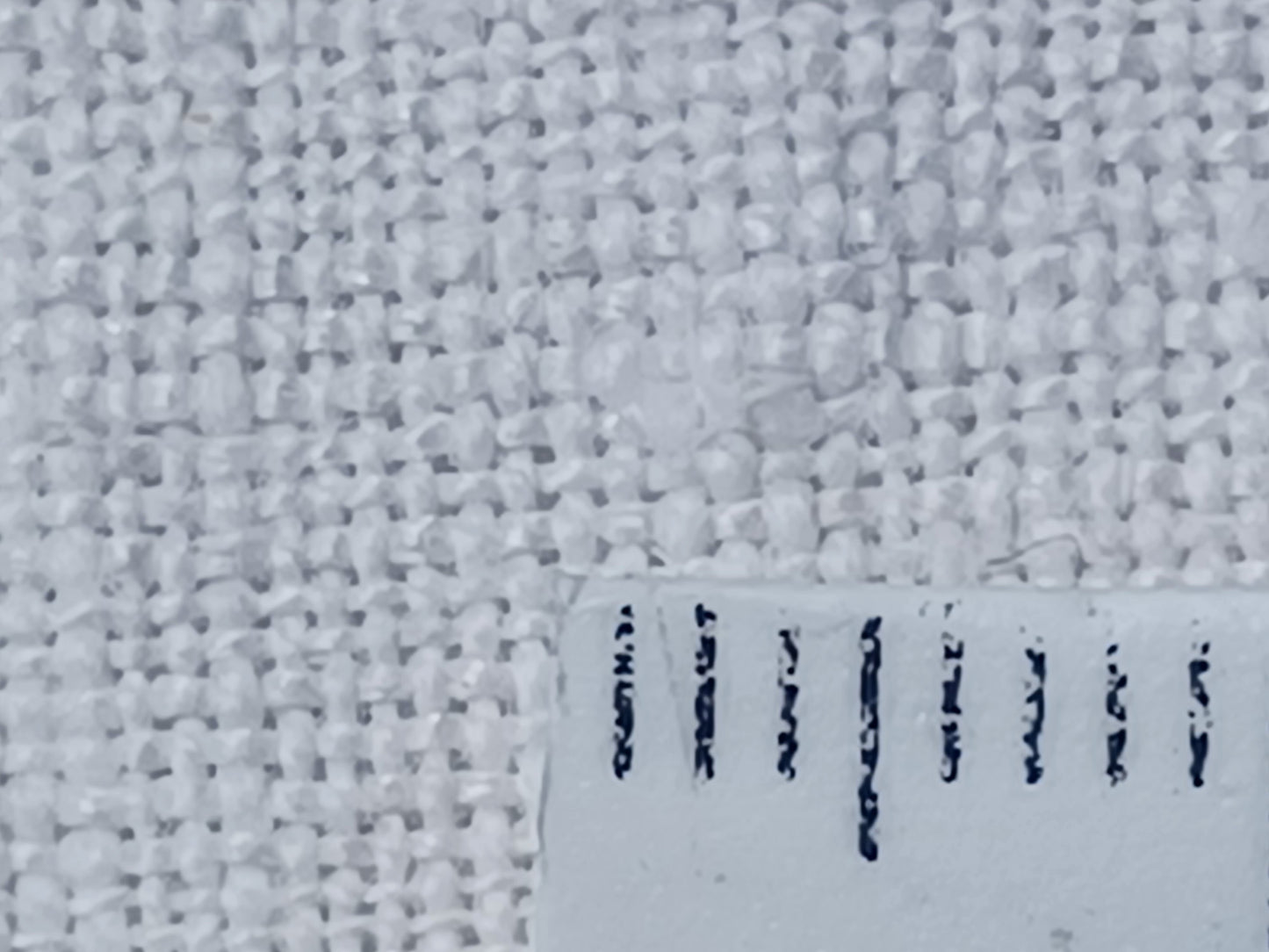 Leinenballen mit Millimeterskala 