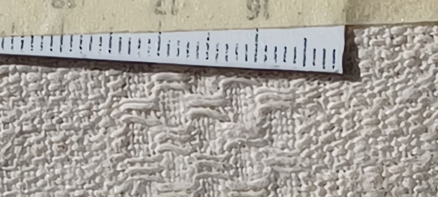 Leinenballen mit Millimeterskala 