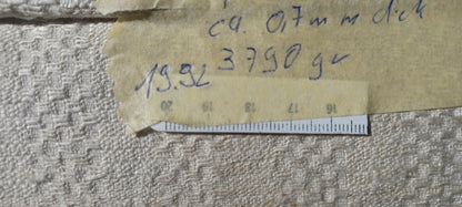 Leinenballen mit Millimeterskala 