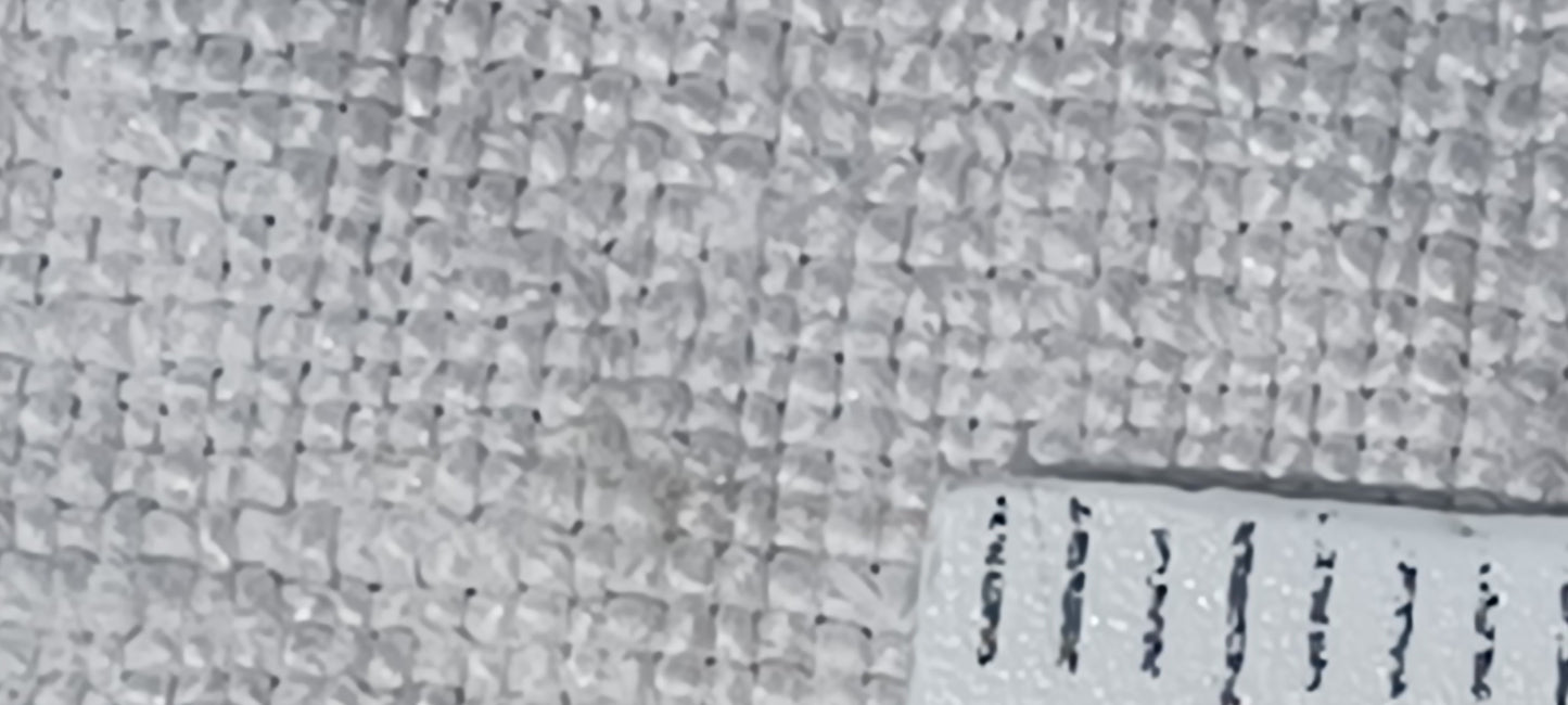 Leinenballen mit Millimeterskala 