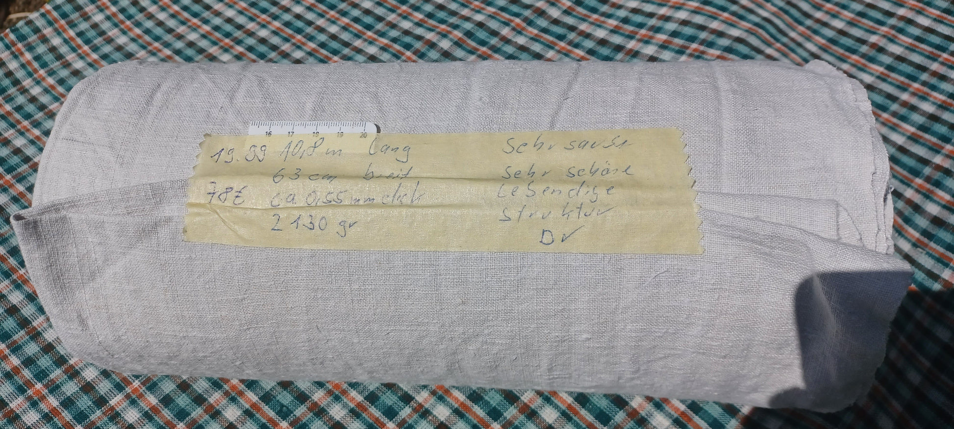 Leinenballen Vollansicht