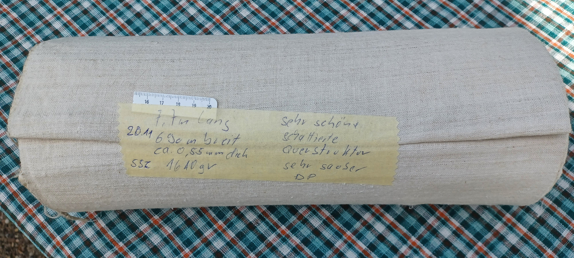 Leinenballen Vollansicht