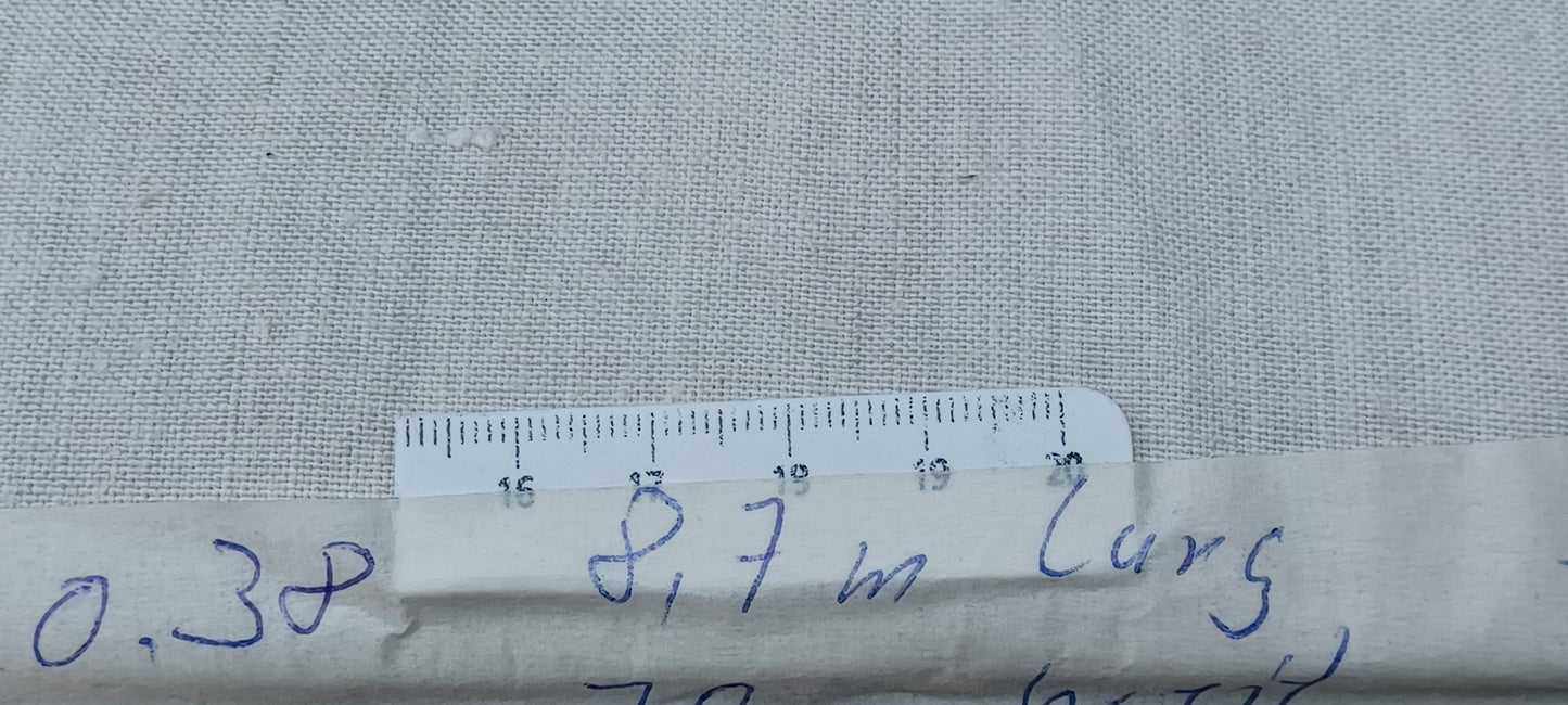 Leinenballen mit Millimeterskala 18 Fäden auf ein cm.