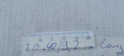 Leinenballen mit Millimeterskala 16 Fäden auf ein cm.